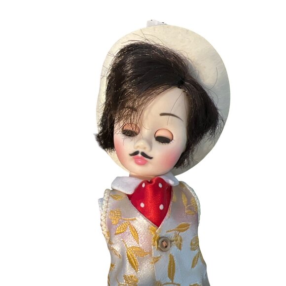 Vintage Madame Alexander Rhett Butler Doll Tags Arms Broken Wrong Box Estate 11" - Picture 2 of 6